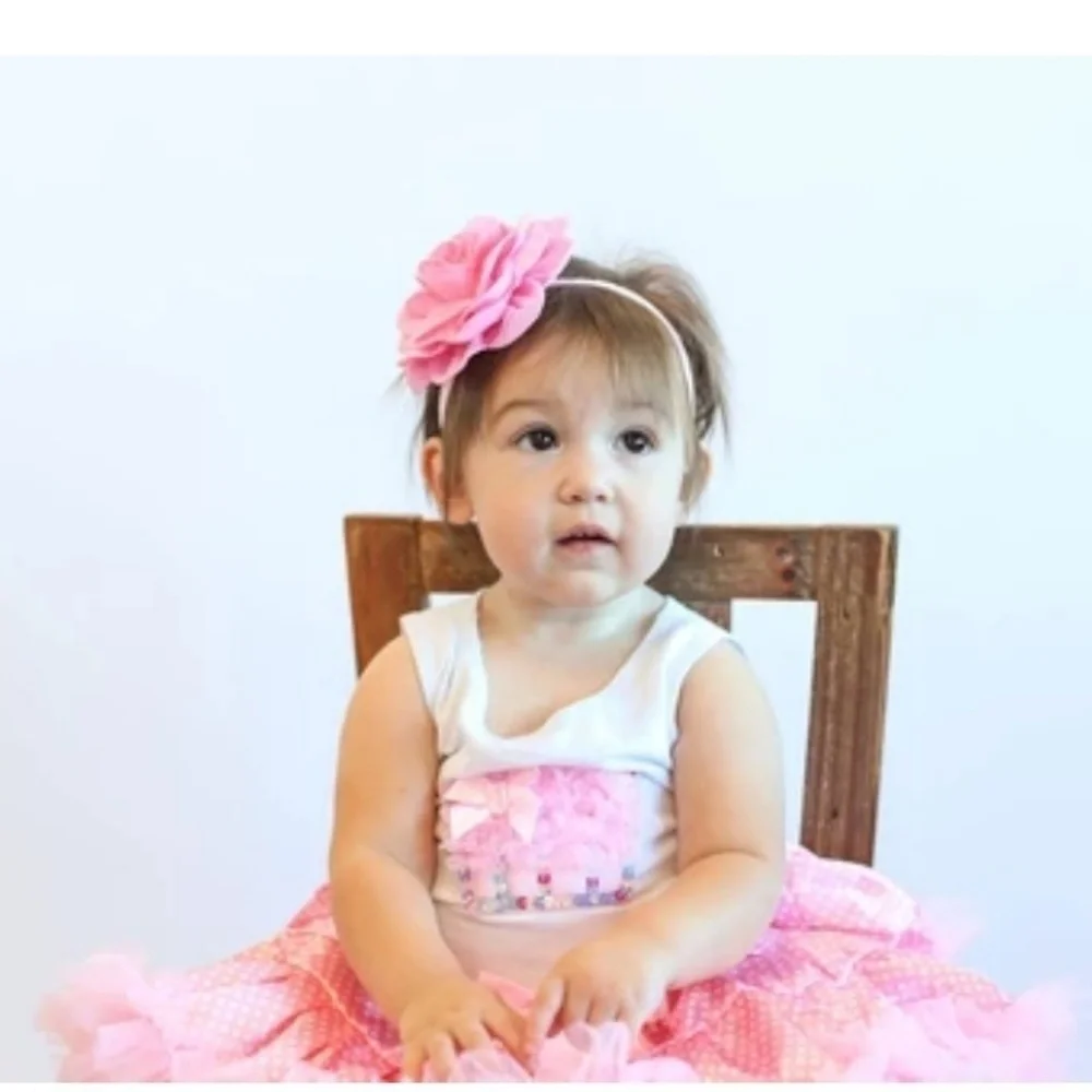 Popatu pink Petticoat Dress Birthday Cupcake